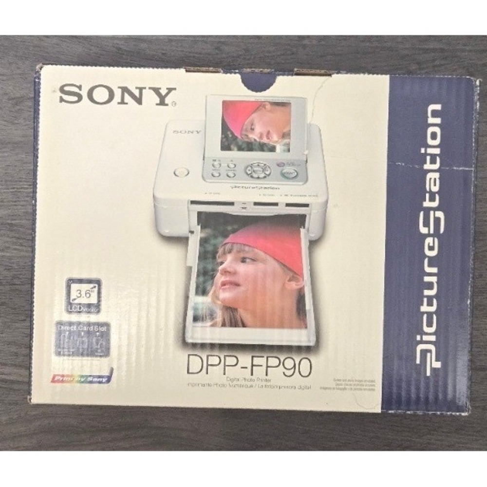 Sony PictureStation DPP-FP90 Digital Photo Printer Boxed Complete Bundle